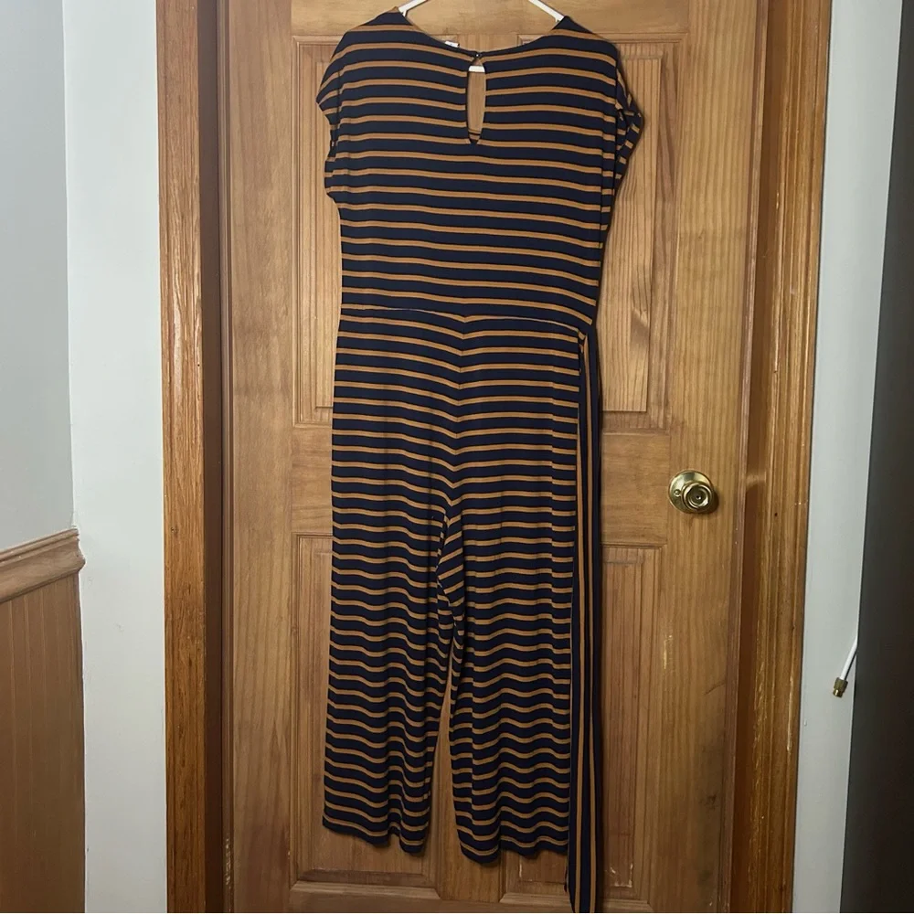 Old Navy Orange and Blue Jumpsuit Crew Neck Casual - Picture 3 of 8